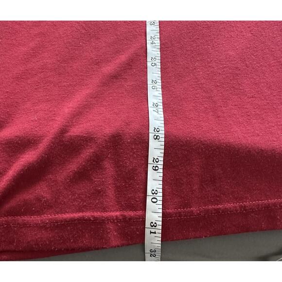 True Religion XXL Red Polo‎ Shirt Buddha Logo Y2K Streetwear Grunge Skate Core - Picture 11 of 11